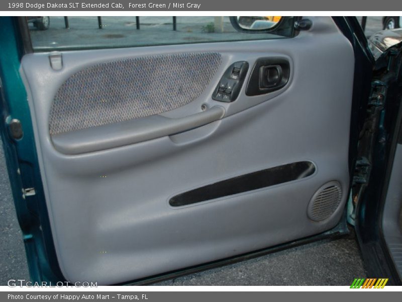 Forest Green / Mist Gray 1998 Dodge Dakota SLT Extended Cab