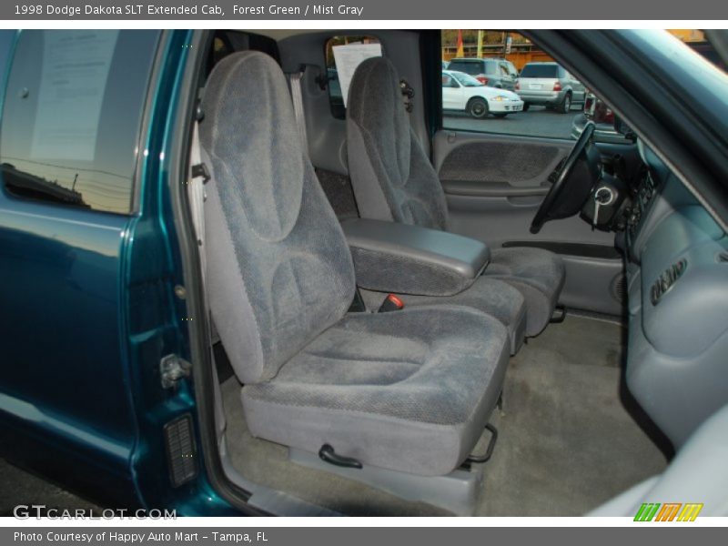 Forest Green / Mist Gray 1998 Dodge Dakota SLT Extended Cab