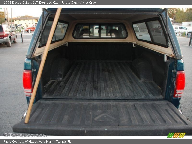 Forest Green / Mist Gray 1998 Dodge Dakota SLT Extended Cab