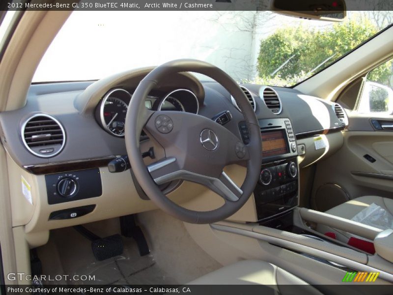 Arctic White / Cashmere 2012 Mercedes-Benz GL 350 BlueTEC 4Matic