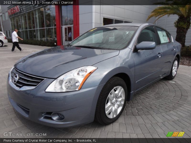 Ocean Gray / Charcoal 2012 Nissan Altima 2.5 S