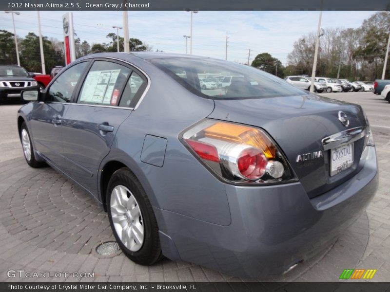 Ocean Gray / Charcoal 2012 Nissan Altima 2.5 S