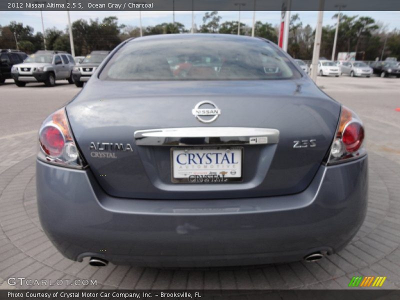 Ocean Gray / Charcoal 2012 Nissan Altima 2.5 S