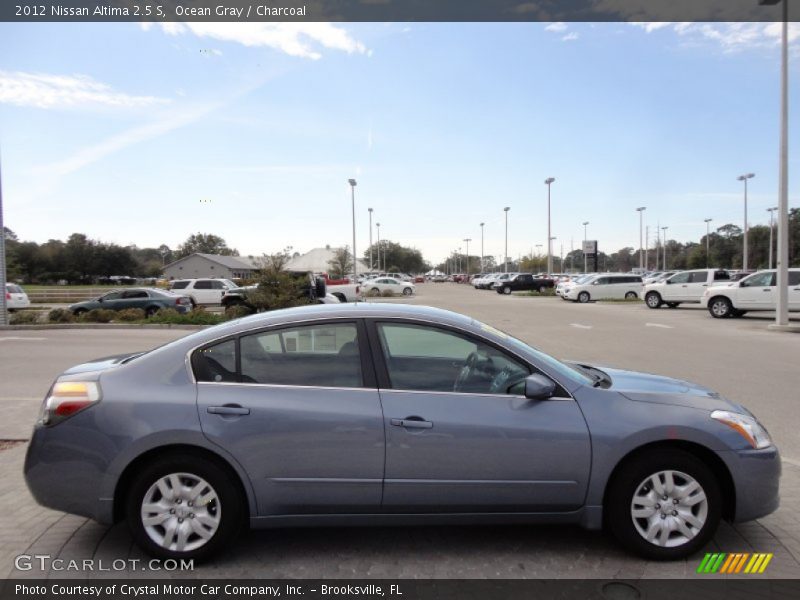 Ocean Gray / Charcoal 2012 Nissan Altima 2.5 S