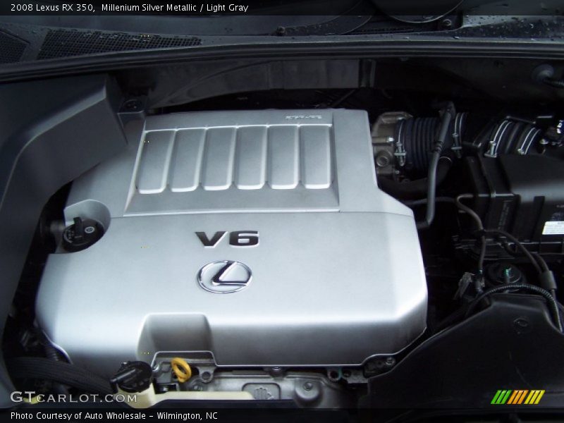 Millenium Silver Metallic / Light Gray 2008 Lexus RX 350