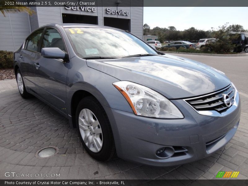 Ocean Gray / Charcoal 2012 Nissan Altima 2.5 S