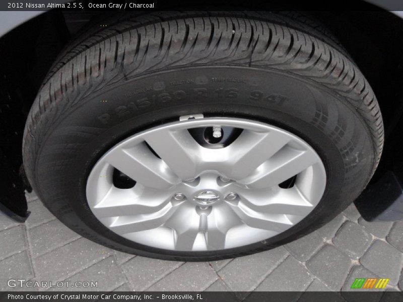 Ocean Gray / Charcoal 2012 Nissan Altima 2.5 S