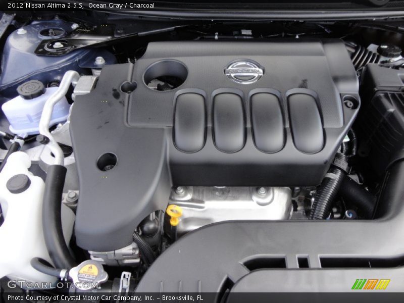 Ocean Gray / Charcoal 2012 Nissan Altima 2.5 S