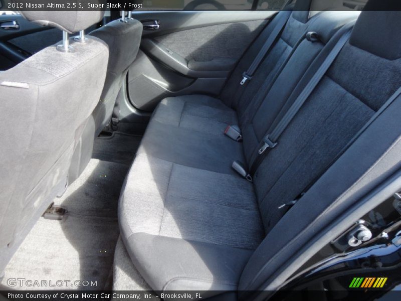 Super Black / Frost 2012 Nissan Altima 2.5 S