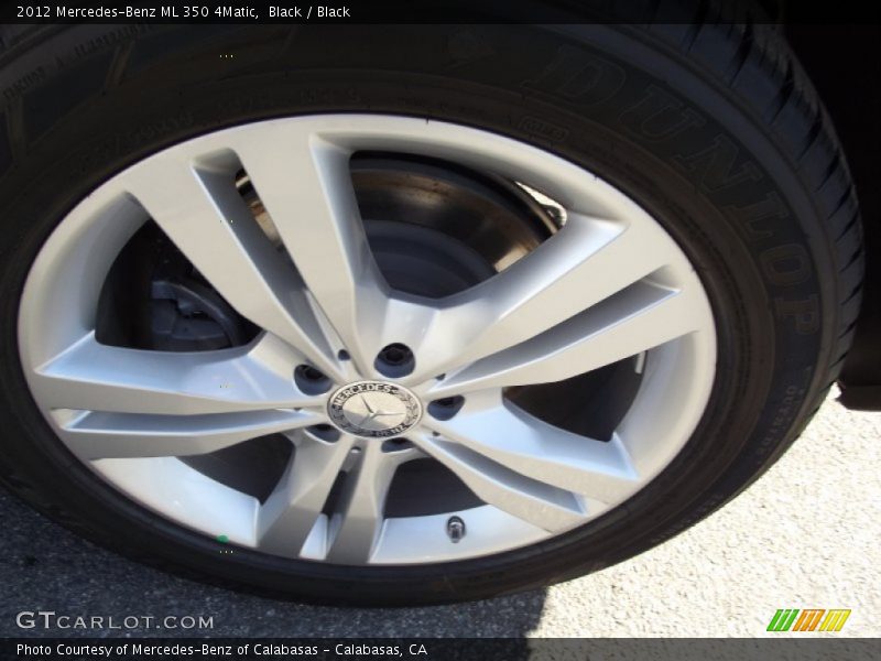 Black / Black 2012 Mercedes-Benz ML 350 4Matic