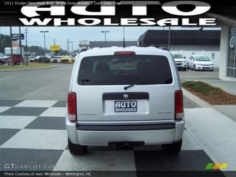 Bright Silver Metallic / Dark Slate Gray 2011 Dodge Nitro Heat 4x4