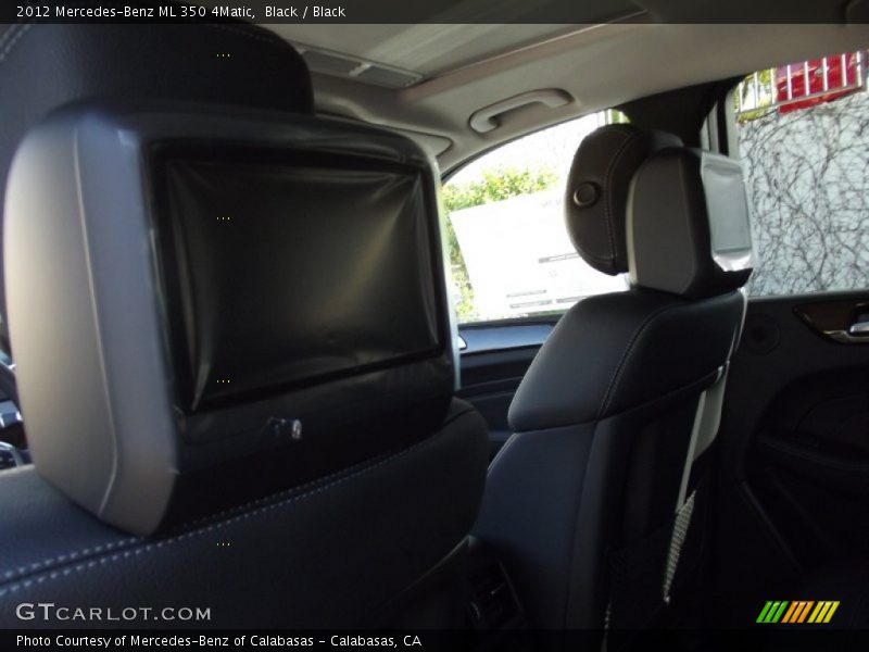 Black / Black 2012 Mercedes-Benz ML 350 4Matic