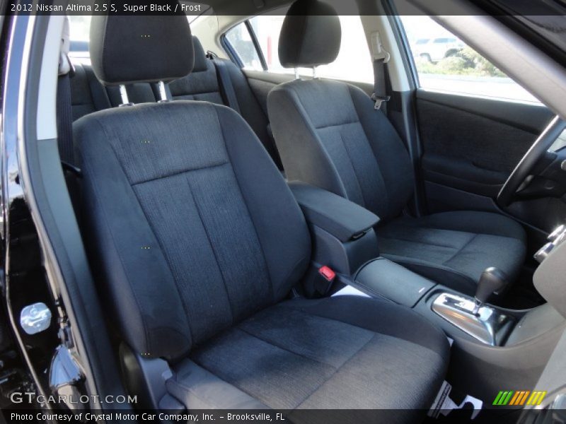 Super Black / Frost 2012 Nissan Altima 2.5 S