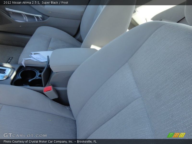Super Black / Frost 2012 Nissan Altima 2.5 S