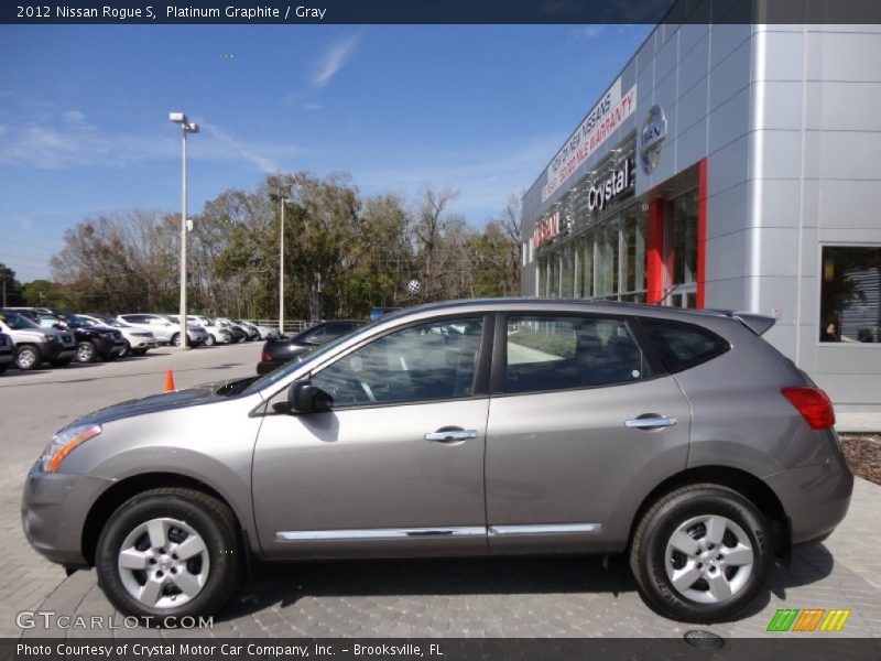 Platinum Graphite / Gray 2012 Nissan Rogue S