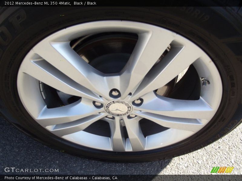 Black / Black 2012 Mercedes-Benz ML 350 4Matic