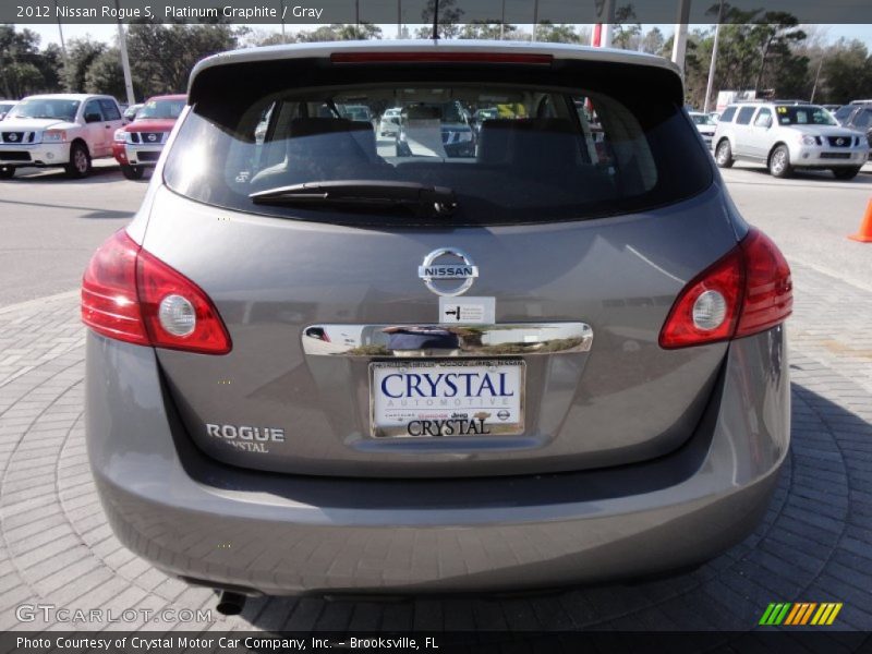 Platinum Graphite / Gray 2012 Nissan Rogue S