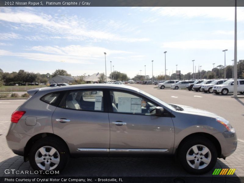 Platinum Graphite / Gray 2012 Nissan Rogue S