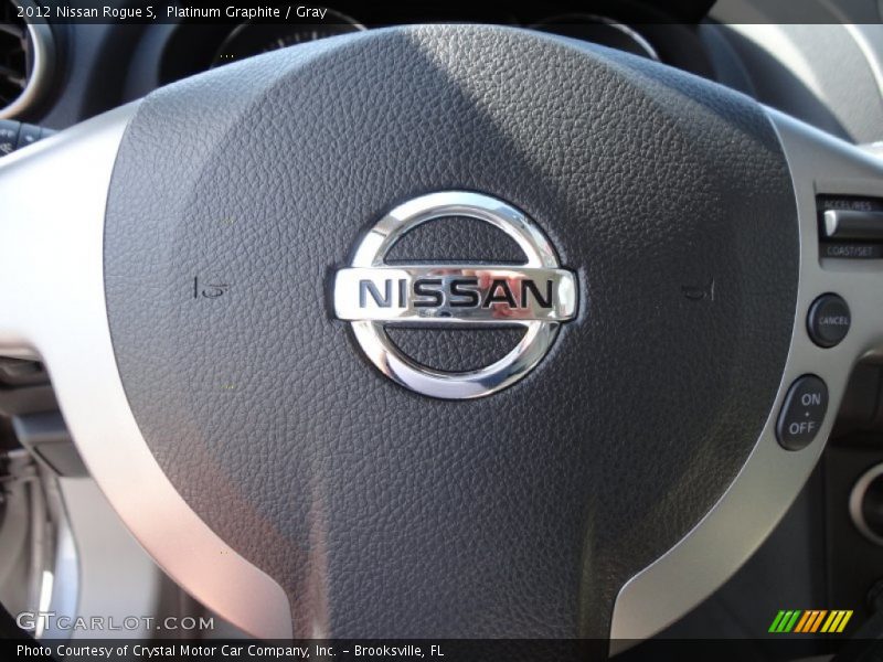 Platinum Graphite / Gray 2012 Nissan Rogue S