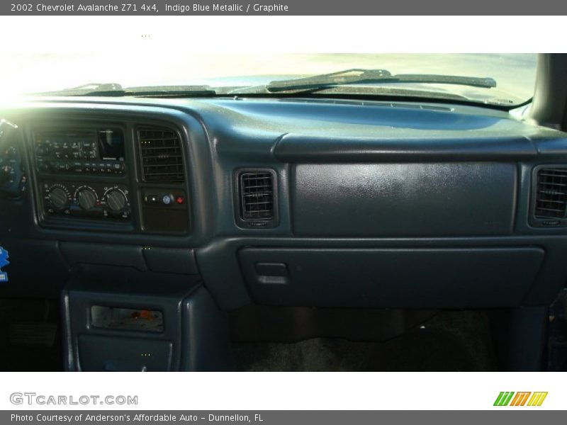 Indigo Blue Metallic / Graphite 2002 Chevrolet Avalanche Z71 4x4