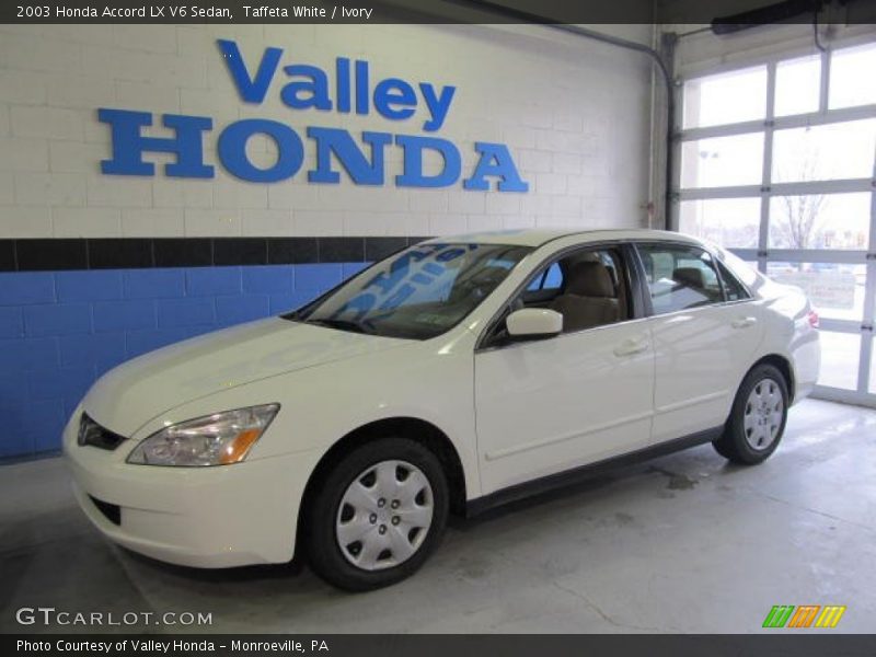 Taffeta White / Ivory 2003 Honda Accord LX V6 Sedan