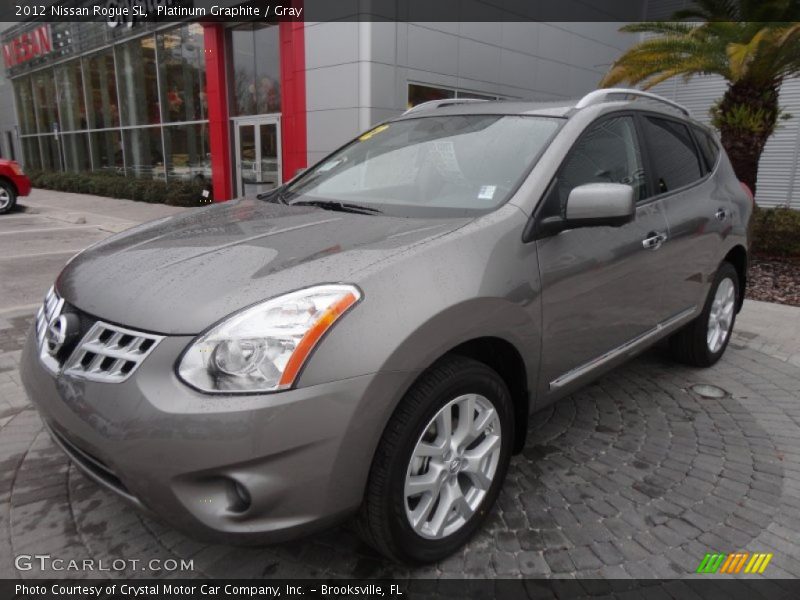 Platinum Graphite / Gray 2012 Nissan Rogue SL