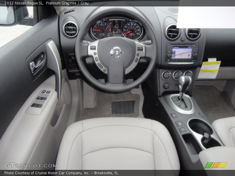 Platinum Graphite / Gray 2012 Nissan Rogue SL