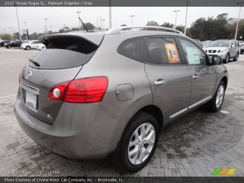 Platinum Graphite / Gray 2012 Nissan Rogue SL