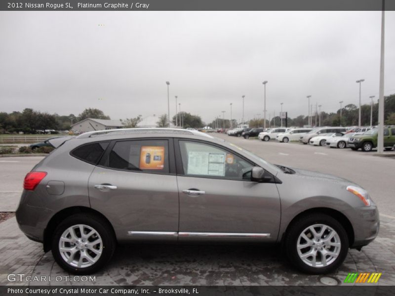 Platinum Graphite / Gray 2012 Nissan Rogue SL
