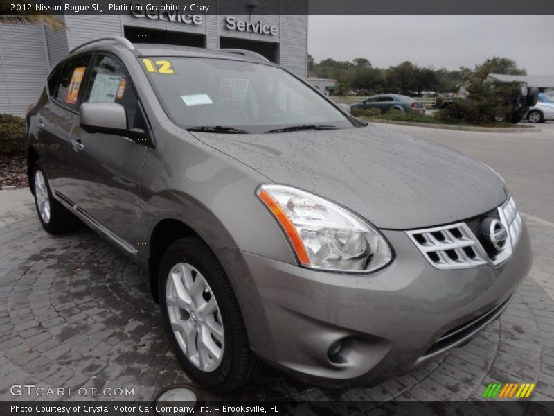 Platinum Graphite / Gray 2012 Nissan Rogue SL
