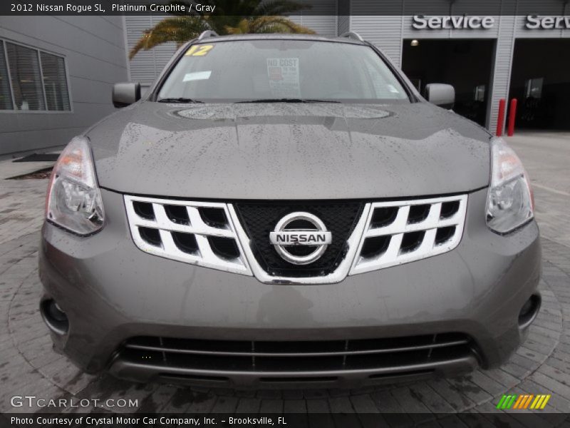 Platinum Graphite / Gray 2012 Nissan Rogue SL