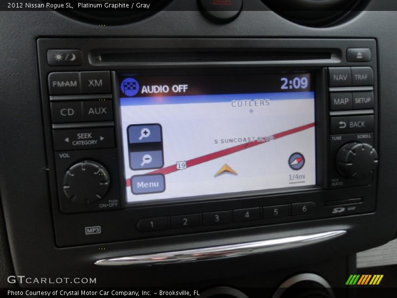 Platinum Graphite / Gray 2012 Nissan Rogue SL