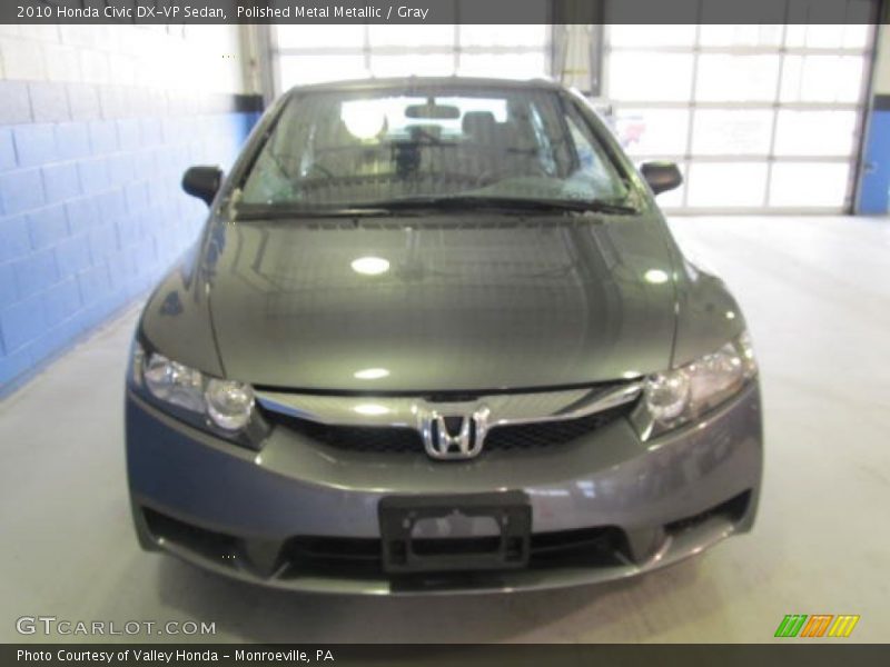 Polished Metal Metallic / Gray 2010 Honda Civic DX-VP Sedan