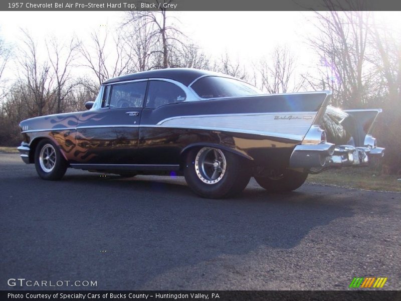 Black / Grey 1957 Chevrolet Bel Air Pro-Street Hard Top