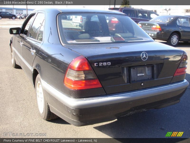Black / Black 1999 Mercedes-Benz C 280 Sedan