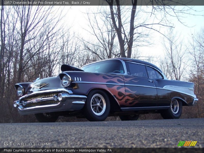 Black / Grey 1957 Chevrolet Bel Air Pro-Street Hard Top