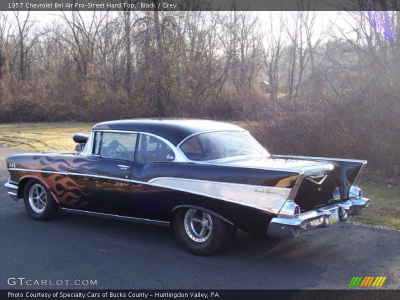 Black / Grey 1957 Chevrolet Bel Air Pro-Street Hard Top