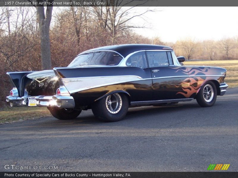 Black / Grey 1957 Chevrolet Bel Air Pro-Street Hard Top
