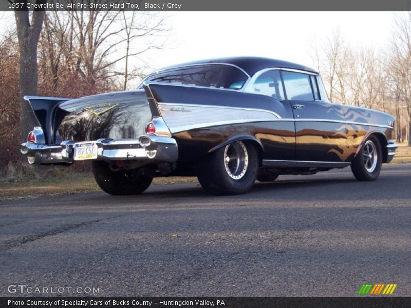 Black / Grey 1957 Chevrolet Bel Air Pro-Street Hard Top