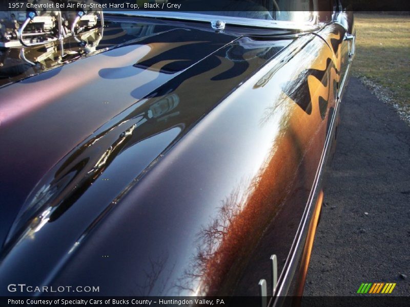 Black / Grey 1957 Chevrolet Bel Air Pro-Street Hard Top