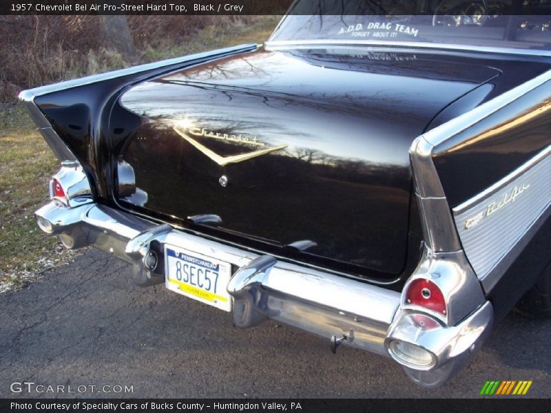 Black / Grey 1957 Chevrolet Bel Air Pro-Street Hard Top
