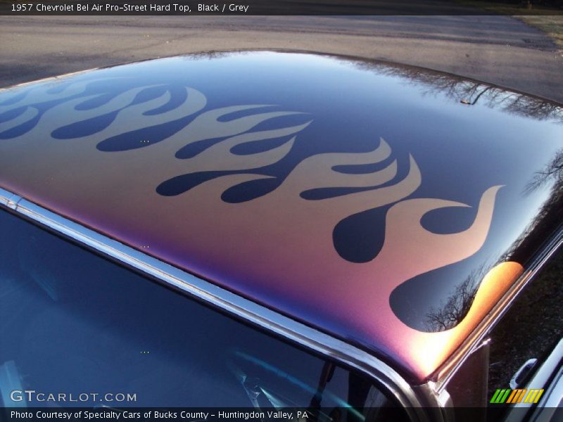 Black / Grey 1957 Chevrolet Bel Air Pro-Street Hard Top