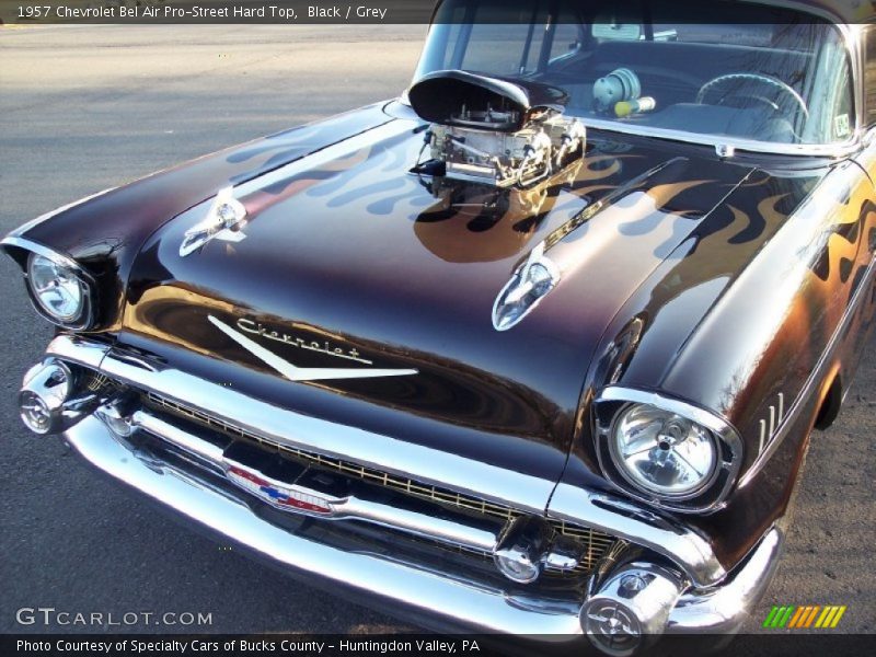 Black / Grey 1957 Chevrolet Bel Air Pro-Street Hard Top