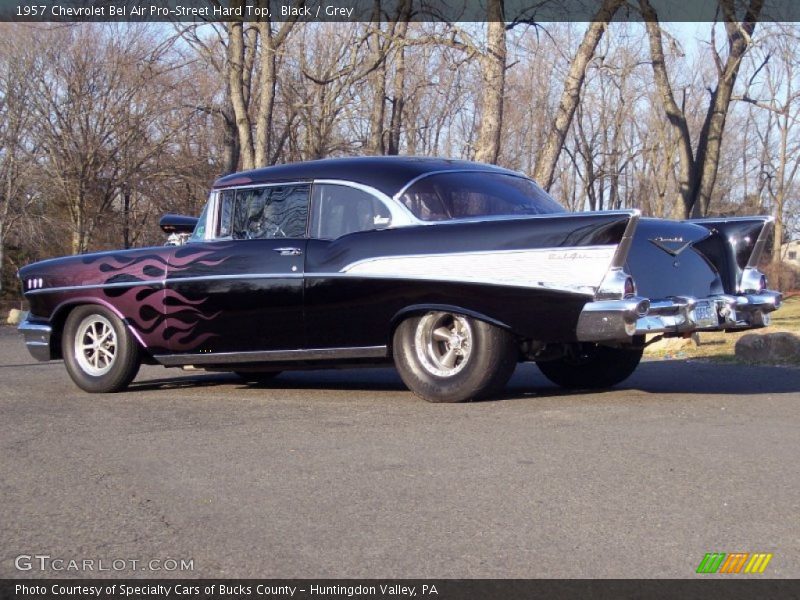 Black / Grey 1957 Chevrolet Bel Air Pro-Street Hard Top