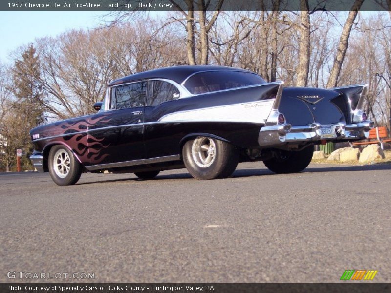Black / Grey 1957 Chevrolet Bel Air Pro-Street Hard Top