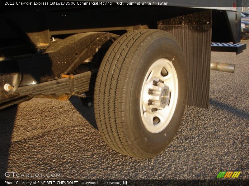 Summit White / Pewter 2012 Chevrolet Express Cutaway 3500 Commercial Moving Truck