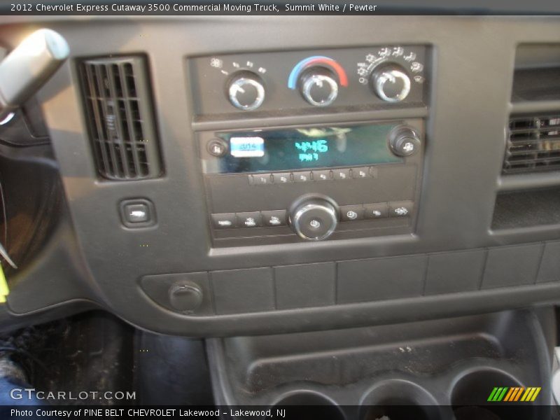 Summit White / Pewter 2012 Chevrolet Express Cutaway 3500 Commercial Moving Truck