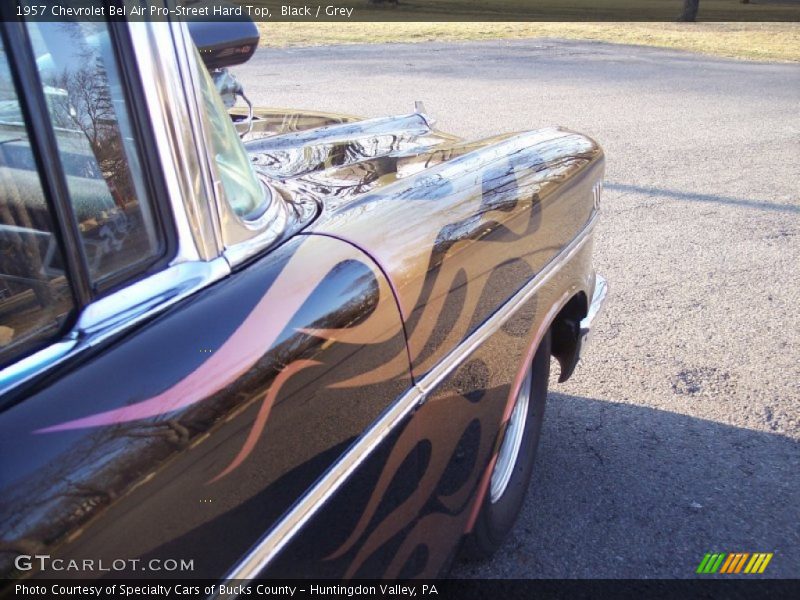 Black / Grey 1957 Chevrolet Bel Air Pro-Street Hard Top