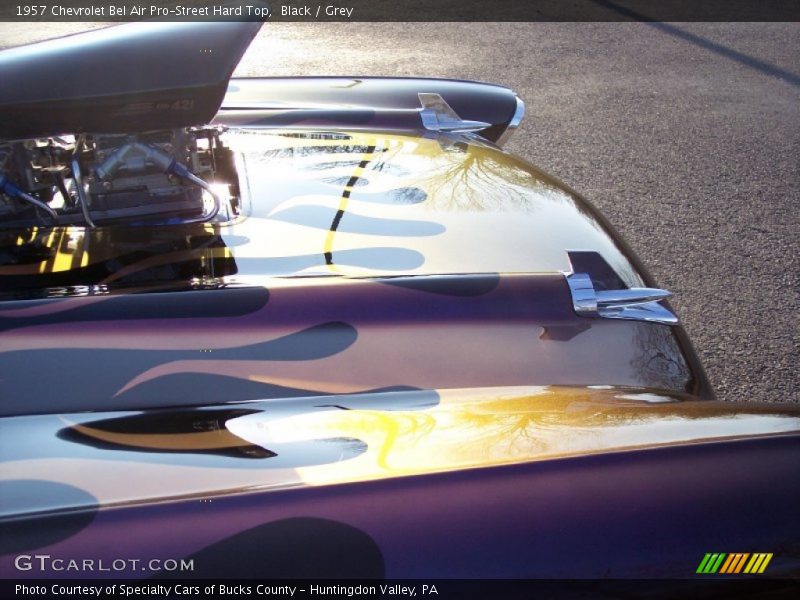 Black / Grey 1957 Chevrolet Bel Air Pro-Street Hard Top