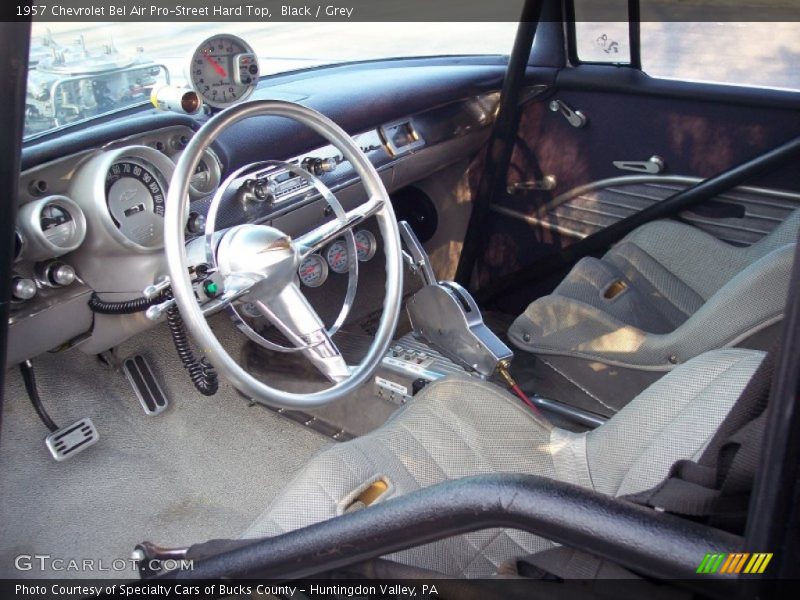  1957 Bel Air Pro-Street Hard Top Grey Interior